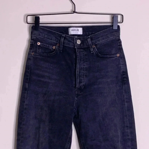 AGOLDE Nico High-Rise Skinny Jeans Size 24 - Picture 3 of 7